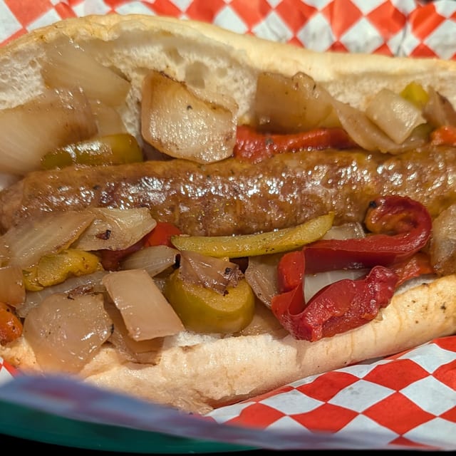 Sausage, Peppers & Onions - New!.