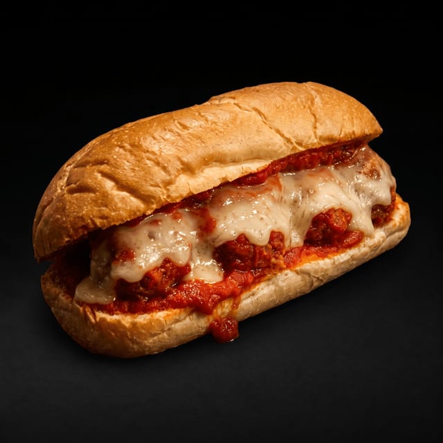 Monday – 6" Meatball/Provolone with Fries.