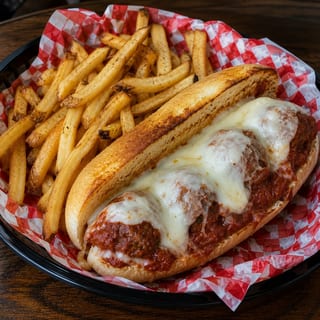 Monday – 6" Meatball/Provolone with Fries
