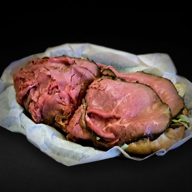 Roast Beef Hoagie.