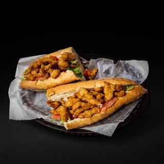 Clam Strip Po Boy