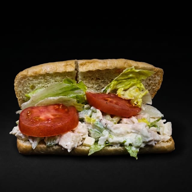 Chicken Salad Hoagie.