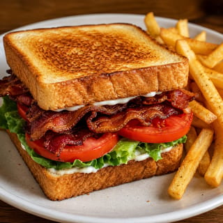 BLT on Texas Toast & Fries