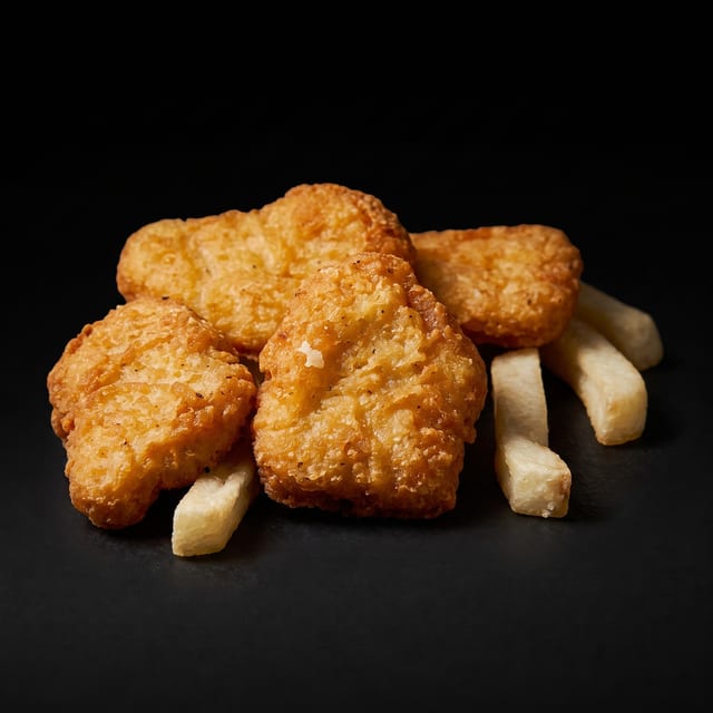 Chicken Nuggets and Fries.