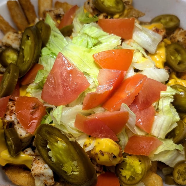 Loaded Taco Fries.